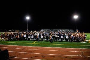 Mead unified drum line percussion