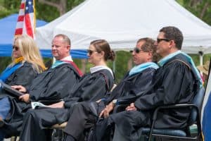 Dr. Haddad at Graduation