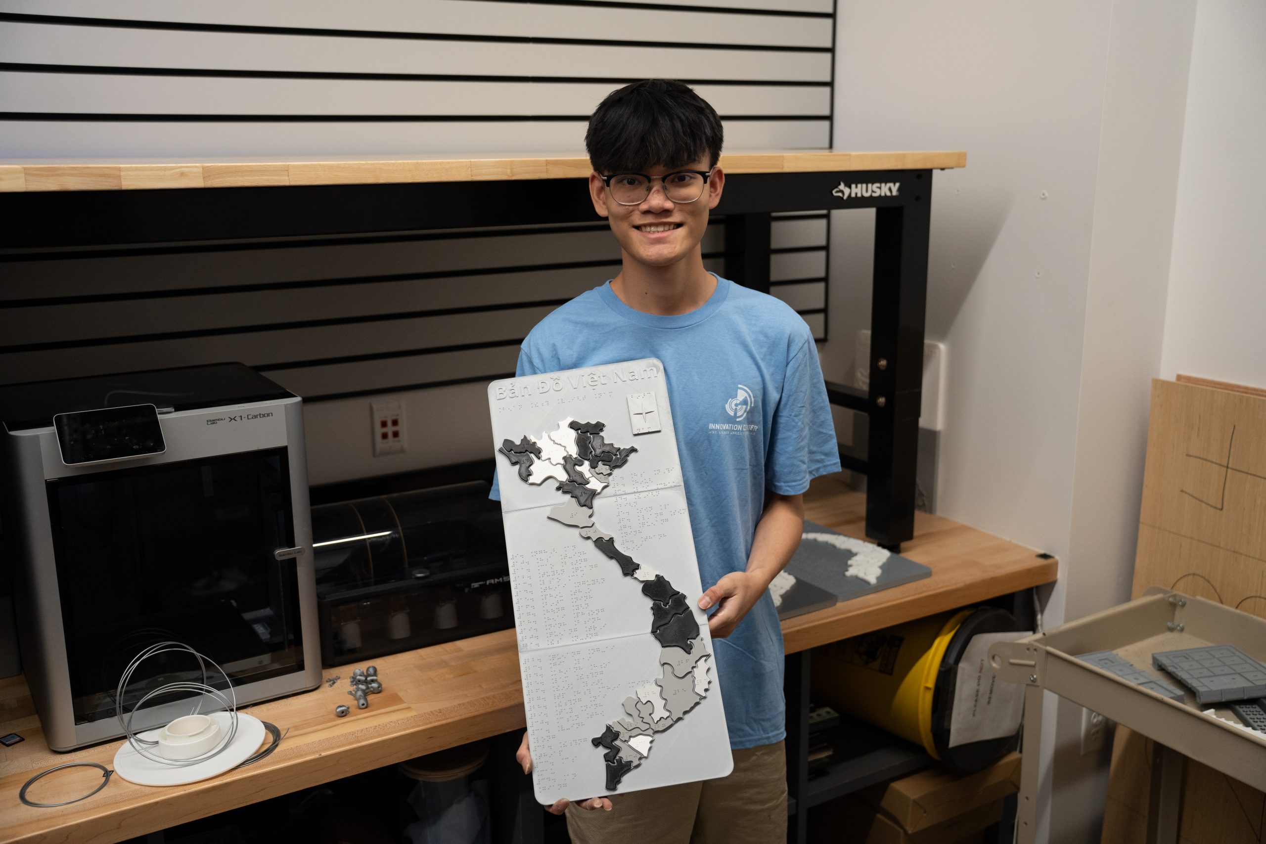 Innovation Center supports student-led project for blind students in Vietnam