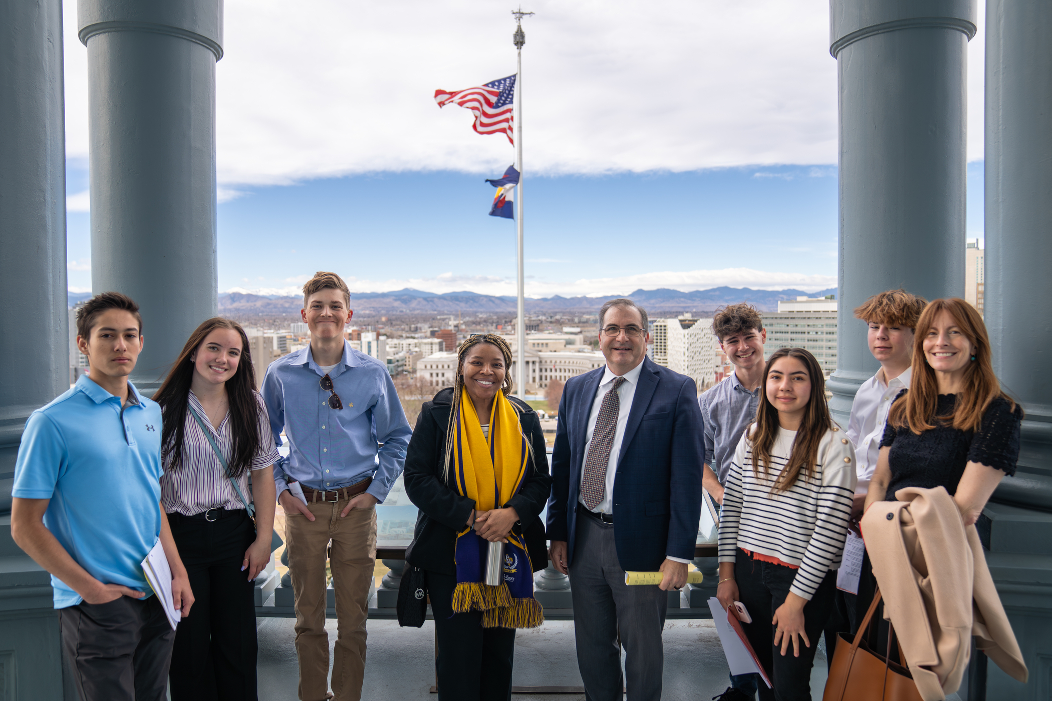 Student Leaders Experience Government in Action at the Colorado State Capitol