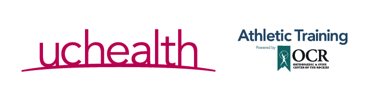 UCHealth and OCR logos, related to athletic training.
